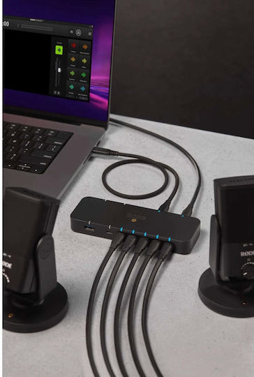 Rode USB-Hub 7 Anschlüsse USB 3.2 mit USB-A Anschluss