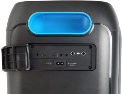 Blaupunkt Party Box PB60X Bluetooth Speaker 120W with Radio and Battery Life up to 18 Hours Black