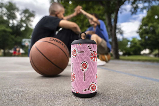 Cellular Line Vertical Bluetooth Speaker 5W with Battery Life up to 4 hours Pink