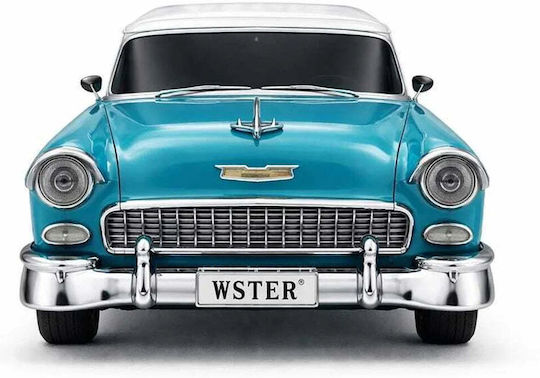 WSTER WS-1955 Ηχείο Bluetooth 5W με Ραδιόφωνο και Διάρκεια Μπαταρίας έως 4 ώρες Τιρκουάζ