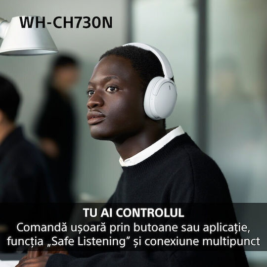 WH-CH730N Căști Over Ear Wireless / Cu Fir Cu 75 Ore Autonomie Negre