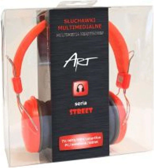 AP-60MA Ενσύρματα On Ear Ακουστικά Κόκκινα