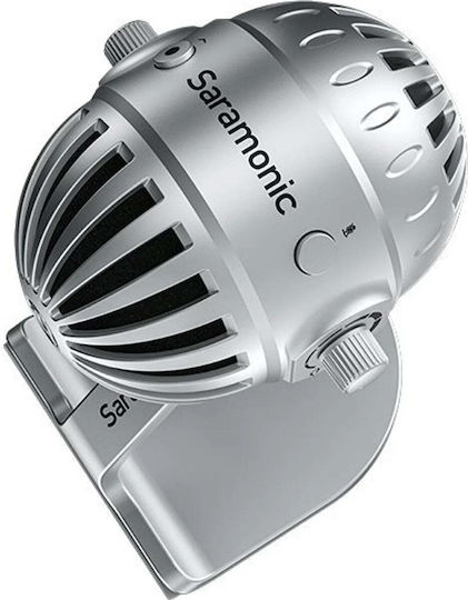 Saramonic MTV550 Microfon Condensator de birou pentru Vocale în Culoarea Silver
