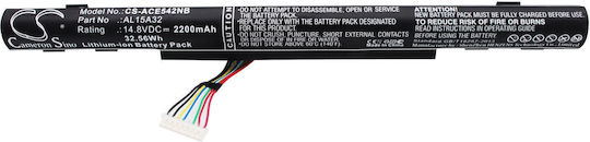 WS Xtreme Power Baterie Compatibilă pentru Acer Aspire / TravelMate Acer AL15A32 cu 2200mAh