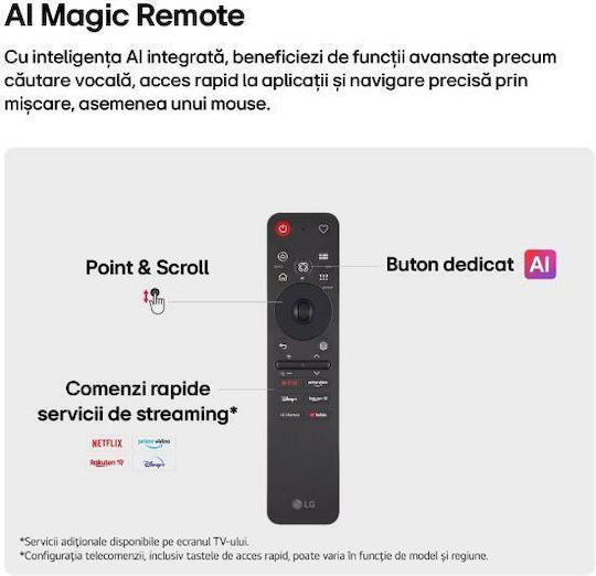 Smart Телевизор 65" 4K UHD QNED NanoCell 65QNED70B3C HDR (2026)