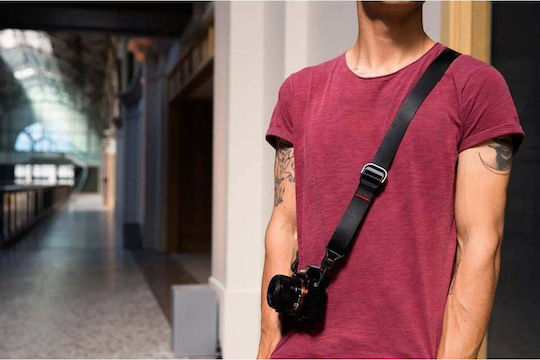 Peak Design Каишка за фотоапарат за врат Slide Lite Черен