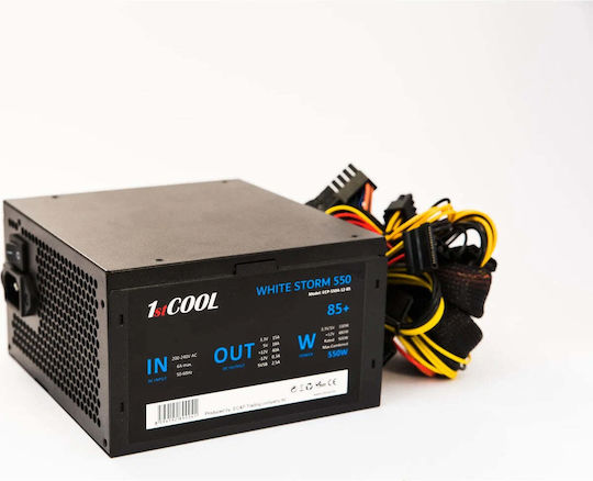 1stCOOL 550W White Computer Power Supply Full Modular (ECP-550A-12-85)
