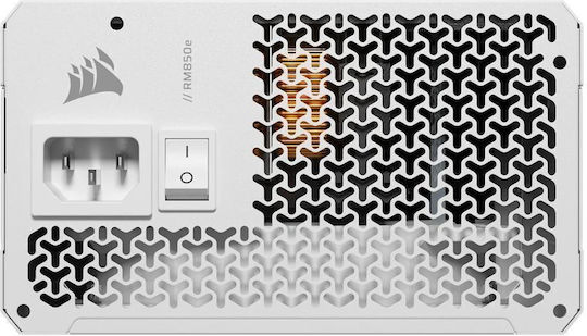 Corsair RM850e 850W Alb Sursă de Alimentare Complet Modulară 80 Plus Gold