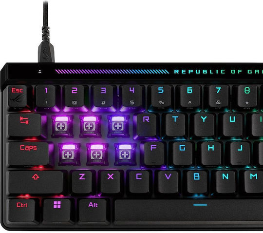Asus ROG Falchion Ace HFX Gaming Mechanical Keyboard 65% with ROG HFX Switches and RGB Lighting English US