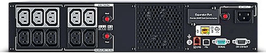 CyberPower PR750ERT2UC UPS Line-Interactive 750VA 750W με 10 IEC Πρίζες