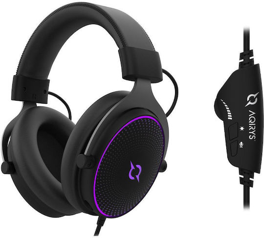 Aqirys Carina Over Ear Gaming Headset cu conexiune USB pentru PC