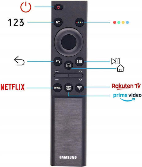Lamex Lxsm-a6 Tv Remote Control Samsung Smart Lcd Tv Netflix Prime Video Rakuten