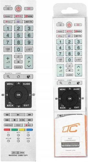 Lamex Universal Remote Control for Toshiba TVs