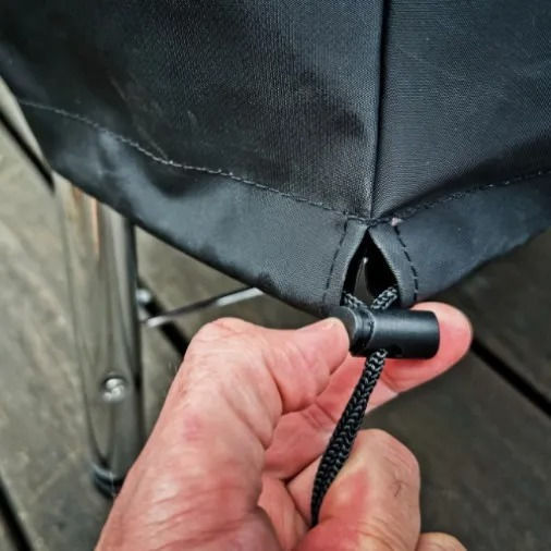 Broil King Schwarze Grillabdeckung aus Polyester mit UV-Schutz