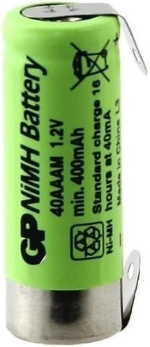 40AAAM/ST, 2/3AAA, 1.2V 400mAh, (NiMH), 1 бр