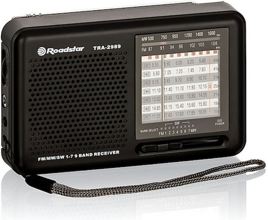 Roadstar TRA-2989 Радиоприемник Черен