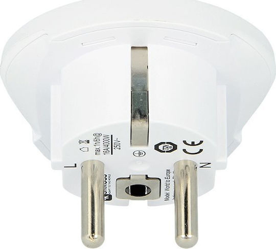 Skross Adaptor de priză World de la Universal la Tip G (Regatul Unit)