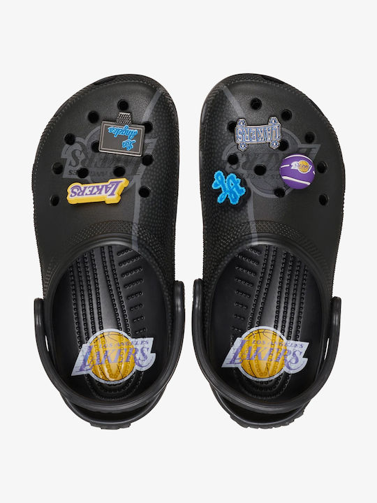 Crocs Classic NBA Los Angeles Lakers Мъжки Сабо Черни