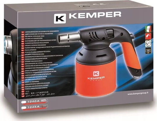 Kemper Küchenbrenner für Zuckerwaren mit Silberner Basis