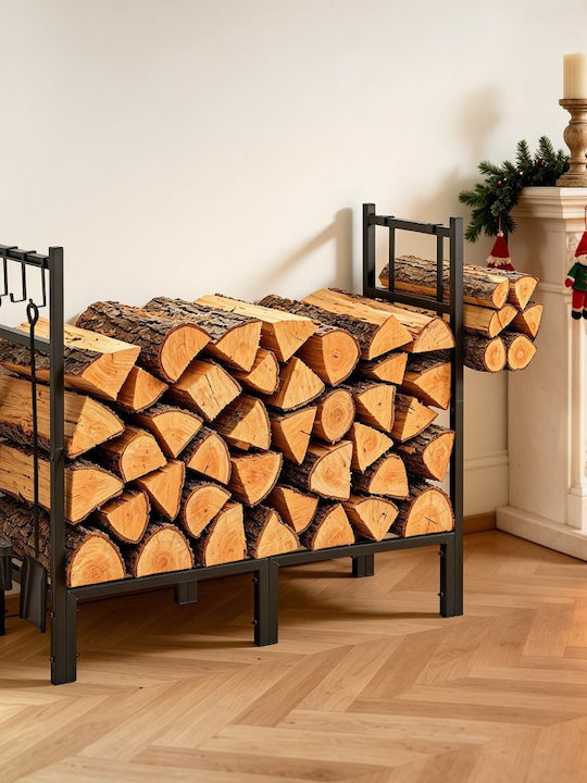 Vevor Schwarze Holztragetasche für Brennholz Vevor Schwarze Holztragetasche für Brennholz