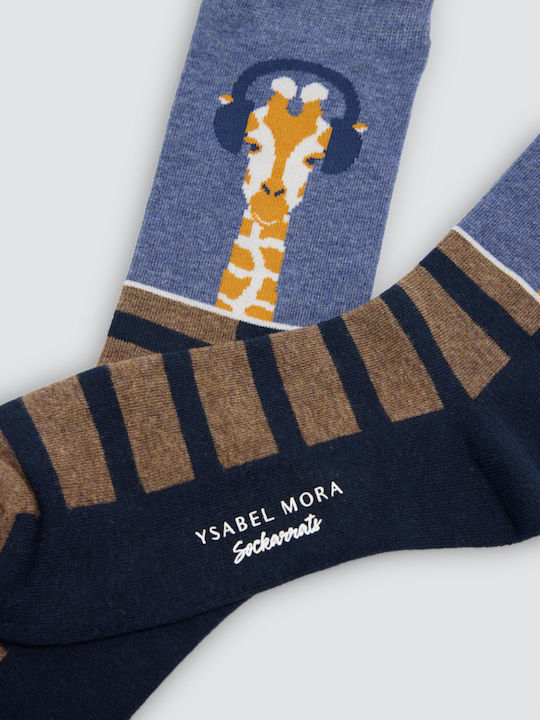Ysabel Mora Herren Socken Multi Color 4er-Pack