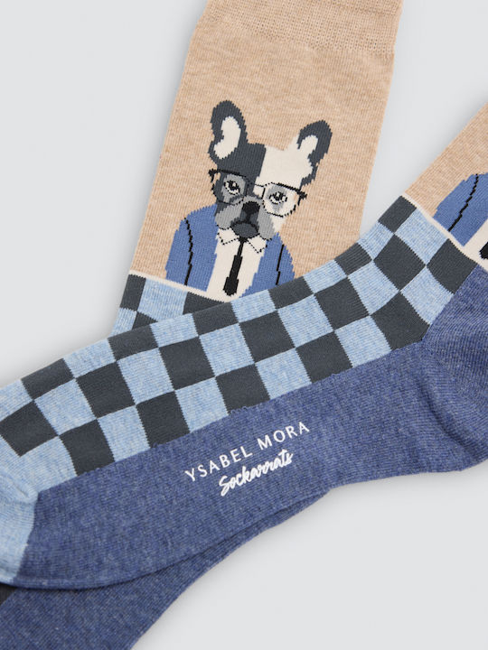 Ysabel Mora Herren Socken Multi Color 4er-Pack