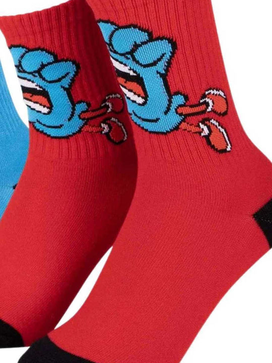 Santa Cruz Multicolour Christmas Socks 2Pack