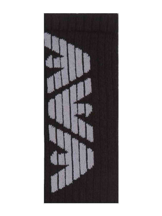 Emporio Armani Herren Socken Bianc-ner-gr Melange 3er-Pack