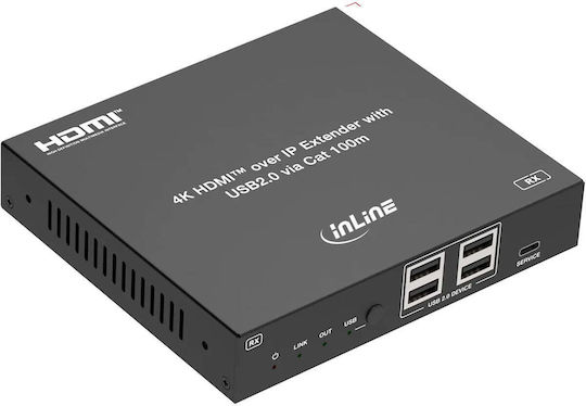 InLine KVM & Data Switch with HDMI / USB / USB 2.0