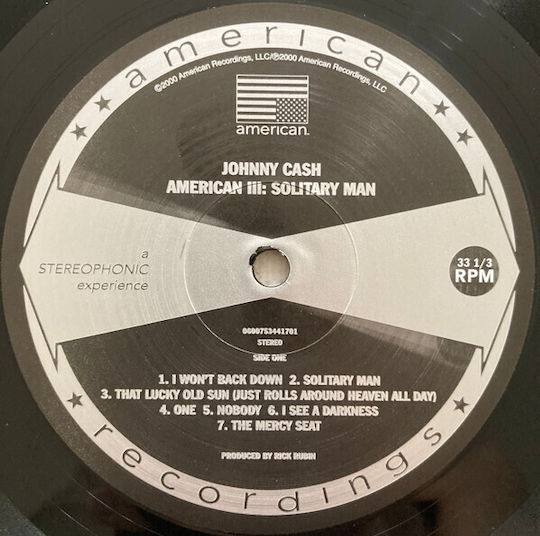 Johnny Cash American Iii:solitary-hq 1 Vinyl