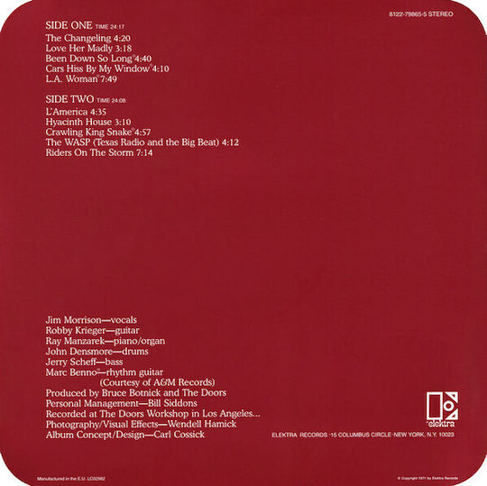 The Doors LP Винил