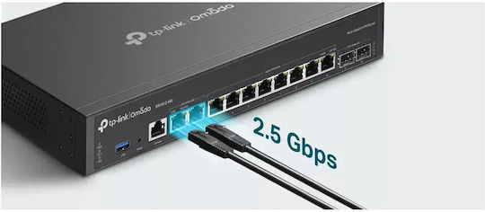TP-LINK ER7412-M2 v1 Router with 10 Ports 2.5 Gigabit