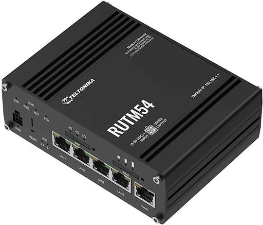 Teltonika RUTM54 Wireless 5G Router with 4 Gigabit Ports