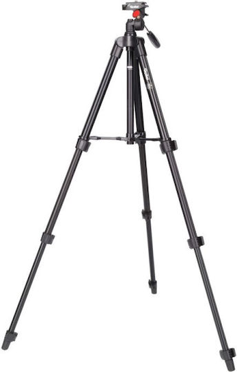 Rollei Kamerastative Compact Traveller Star S1 aus Aluminium bis 125cm und maximale Belastung 2kg