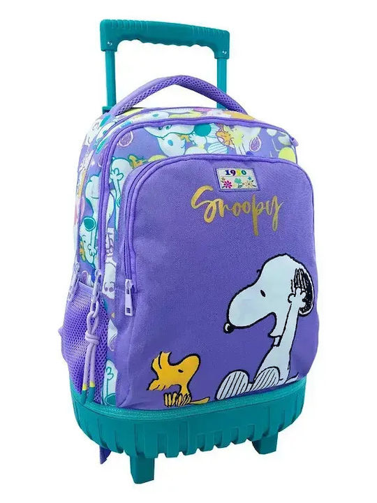 CyP Brands Ghiozdan Școlar Troler cu Husă pentru Sticlă de Apă Lila CyP Brands Ghiozdan Școlar Troler cu Husă pentru Sticlă de Apă Lila