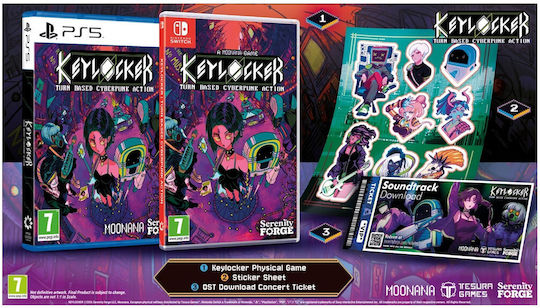 Keylocker | Turn Based Cyberpunk Action Switch Game