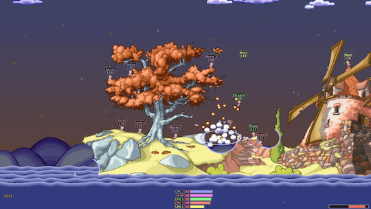 Worms Armageddon Anniversary Edition Switch Game