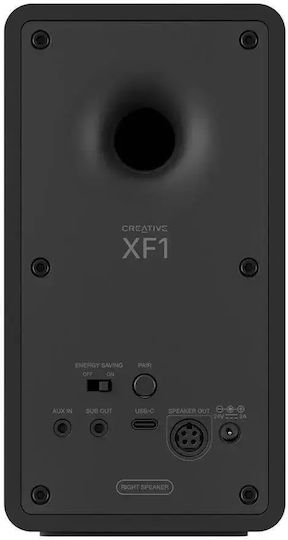 Creative XF1 Ηχεία Υπολογιστή 2.0 με Bluetooth Μαύρα