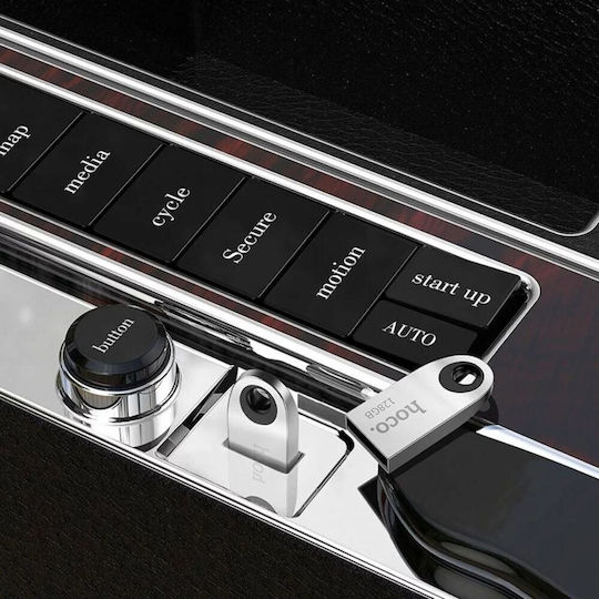 Hoco UD9 Insightful 128GB USB 2.0 Стик Сребрист