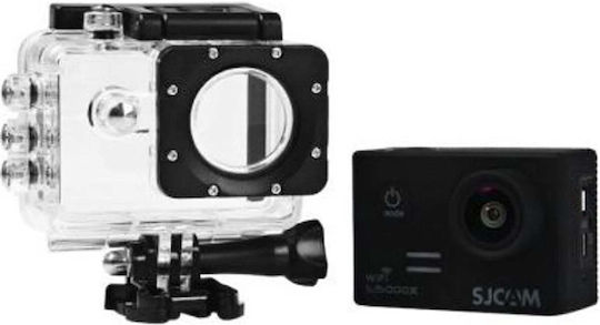 SJCAM SJ5000X Elite 4K Екшън Камера 4K Ultra HD Водоустойчива (с Калъф) Стандартна и Wi-Fi Черна