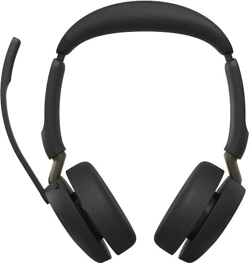 Jabra Evolve3 65 Stereo 390a UC Безжични On Ear Мултимедийни слушалки с микрофон и Bluetooth свързаност