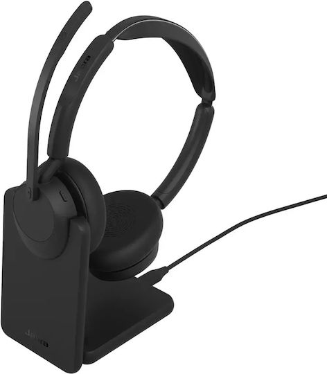 Stereo Link 390a UC Stand Wireless On Ear Multimedia Headsets with Microphone and Bluetooth Connection