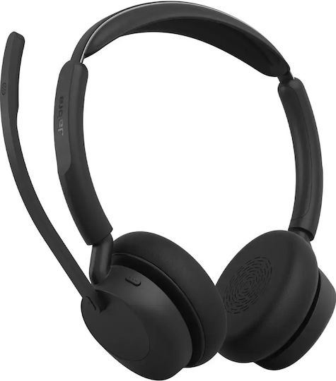 Evolve3 45 Stereo Link 390c UC Stand Wireless On Ear Multimedia Headsets with Microphone and Bluetooth Connectivity