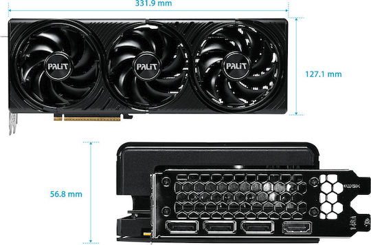Palit GeForce RTX 5080 16GB GDDR7 Infinity 3 Graphics Card
