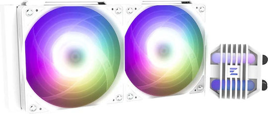 Zalman Alpha2 A24 AIO CPU Liquid Cooling with 2 120mm Fans White