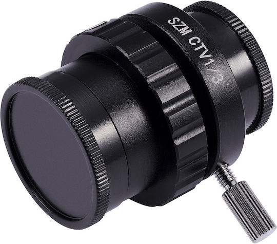 Kit de Accesorii pentru Microscop Szm Ctv 1/2 1/3 Adaptor 0.3x 0.5x Adaptor Obiectiv cu Montură C Cameră pentru Microscop Stereo Trinocular Lame pentru Microscop Ctv 1-3