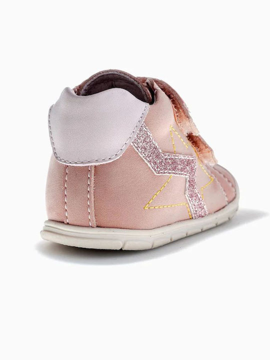 Παιδικά Sneakers με Σκρατς Ροζ