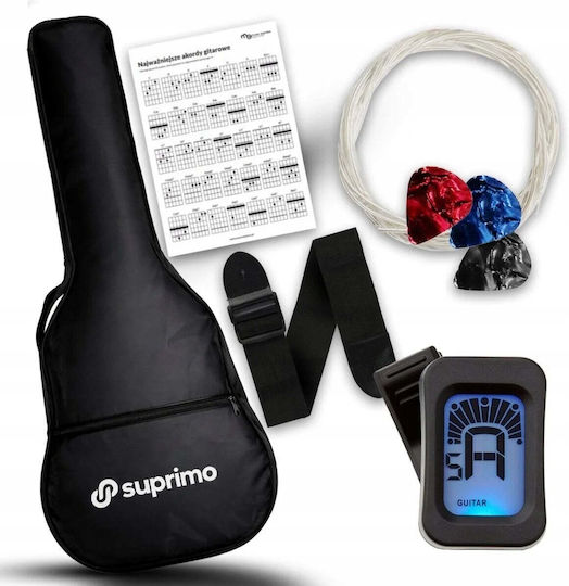 Suprimo Jrc Set Nt Klassische Gitarre 1/4 Natürlich