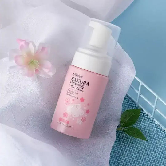 Sakura Facial Cleansing Foam with Soothing Action 100ml