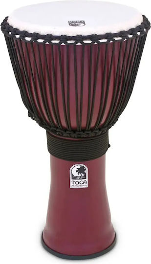 Toca Percussion Djembe Freestyle II 14" με Κούρδισμα με Σχοινί